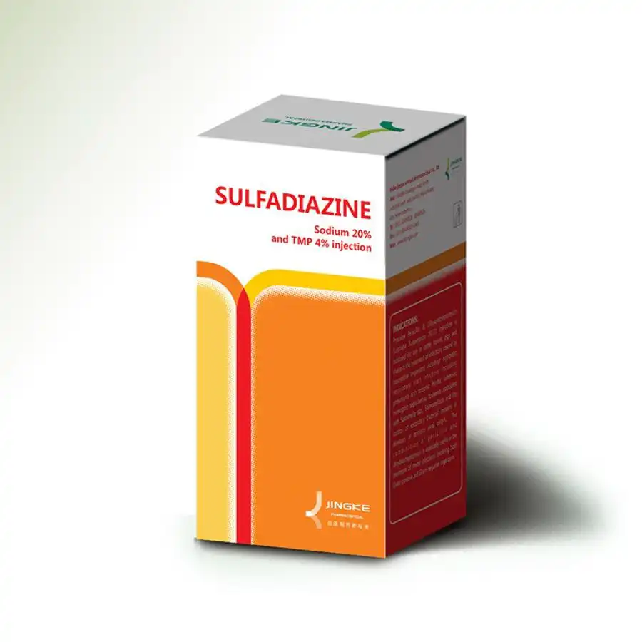 Sulfadiazine Sodium 20% and TMP 4% injection